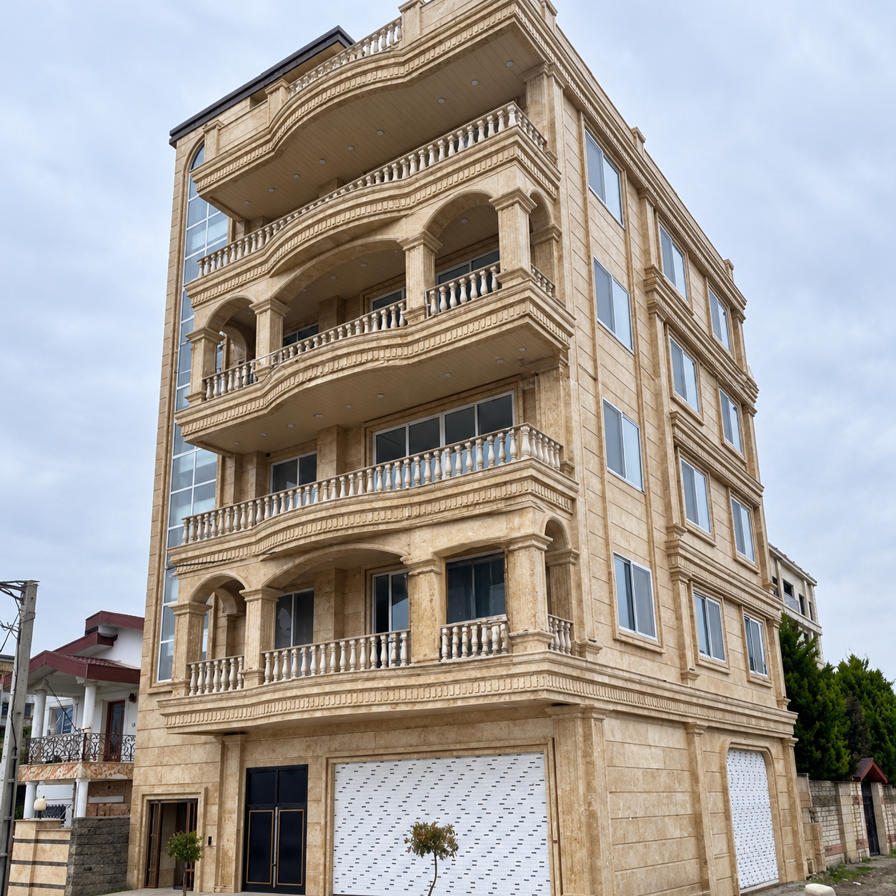 فروش یکجا آپارتمان ۴طبقه